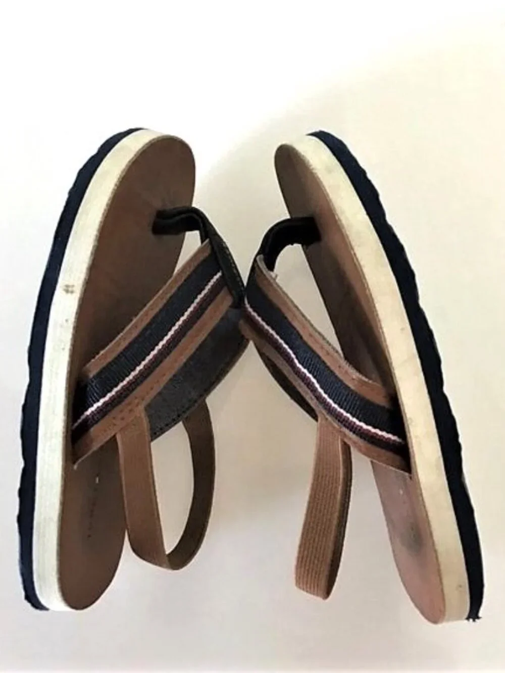 TOMMY HILFIGER TODDLER BOYS LIL DANNY FLIP FLOPS SIZE 7/8